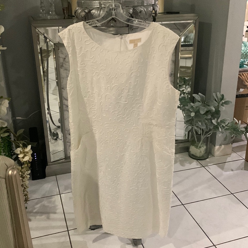 White dress Michael kors sz 14